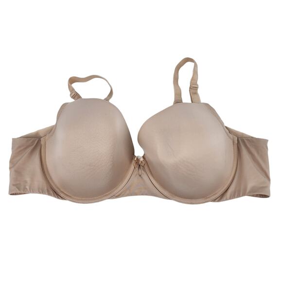 NWOT Torrid Perfect T-Shirt Bra 44B Beige Lightly Padded Underwire - Picture 3 of 13